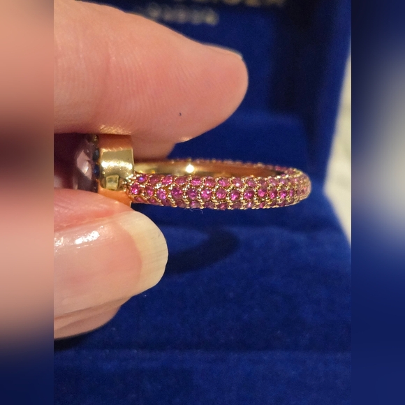 Kurt Geiger Multicolor Heart Ring - Picture 3 of 9